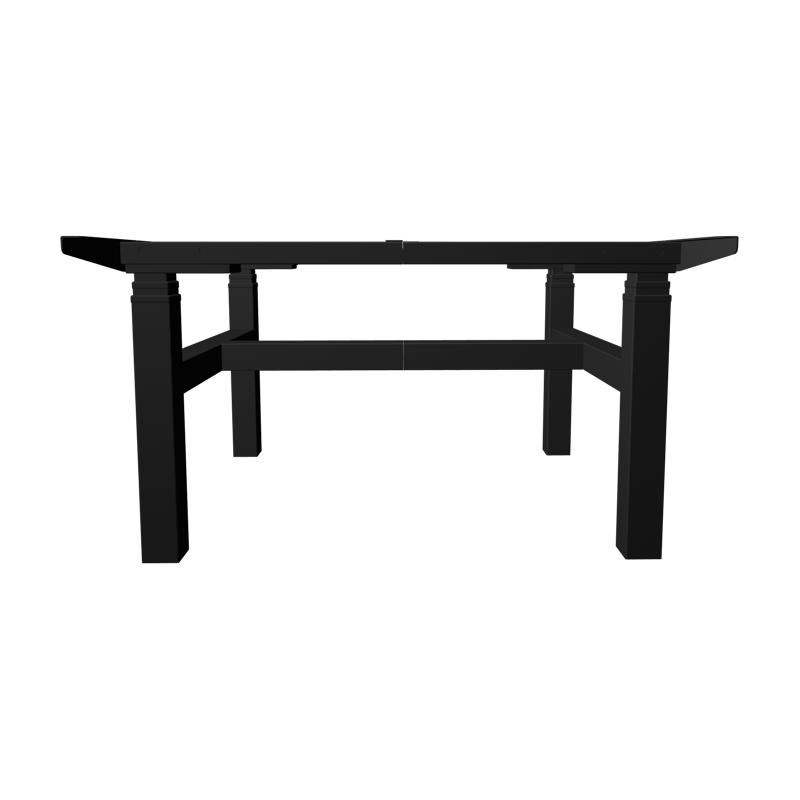 FY-843 Quatre moteurs, pieds en trois sections Table élévatrice électrique à quatre pieds